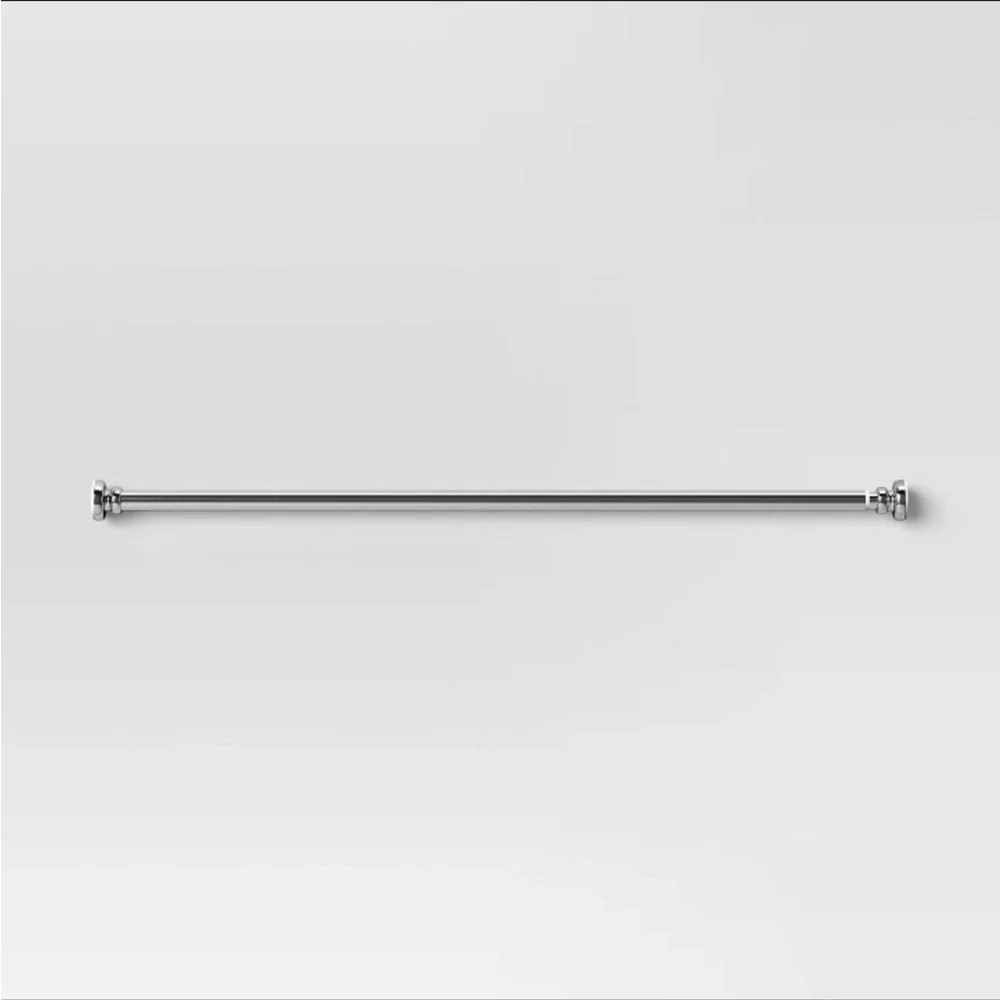 2pk Light Filtering Farrah Curtain Panel UV Protection-Adjustable Rods and Clips